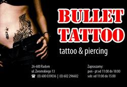 Studio Tatuazu i Kolczykowania Bullet Tattoo