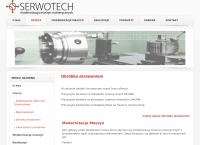 Strona internetowa z Serwotech