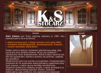 Strona internetowa z K&s Stolarz