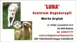 LUNA CENTRUM DOGOTERAPII Marta Grylak