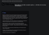 Strona internetowa z Tidi-Log Maciej Korthals