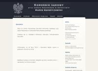 Strona internetowa z Komornik Sądowy Przy Sądzie Rejonowym W Goleniowie Marek Nadwyczawski