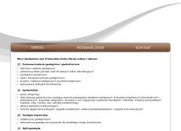 Strona internetowa z Biuro Geologiczne Przemysław Szuba