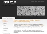 Strona internetowa z Invest M sp. zo.o.