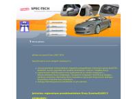 Strona internetowa z SPEC-TECH Rafał Dąbek