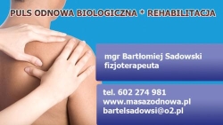 Puls Odnowa Biologiczna Rehabilitacja Bartłomiej Sadowski www.masazodnowa.pl