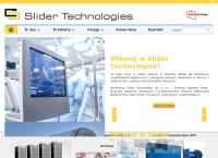 Strona internetowa z Slider Technologies Sp. Z O.o.
