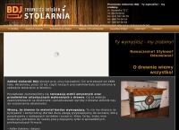 Strona internetowa z Bdj Stolarnia