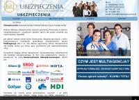 Strona internetowa z Brd Ubezpieczenia Beata Jeziorowska-Dziurska