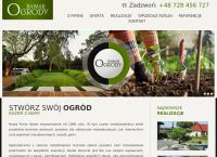 Strona internetowa z Kształtowanie Terenów Zieleni Maria Bajan
