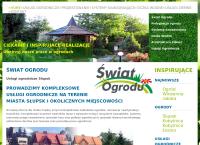 Strona internetowa z P.h.u.- Świat Ogrodu - Jarosław Walczyński