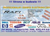 Strona internetowa z Rafi Serwis Nowoczesnych Technologii