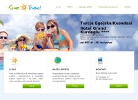 Strona internetowa z Scan Travel Zielona Góra