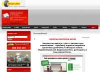 Strona internetowa z P.u.h. Makulski
