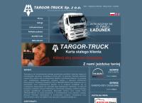 Strona internetowa z TARGOR - TRUCK SPÓŁKA Z OGRANICZONĄ ODPOWIEDZIALNOŚCIĄ