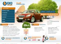 Strona internetowa z Eko-Auto-Gaz Montaż Instalacji Gazowych