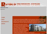 Firma Remontowo Budowlana Rambud Jerzy Ramczykowski