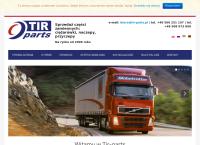 Strona internetowa z Tir-Parts S.c. M.łukasik,j.łukasik,j.głuchowski