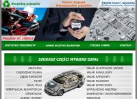 Strona internetowa z Auto-Złom-Komis Mechanika Blacharstwo Pojazdowe Kistela Edmund