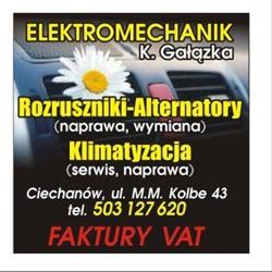 Elektromechanika Pojazdowa Gałązka Krzysztof