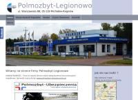Strona internetowa z Polmozbyt-Legionowo Sp. Z O.o.