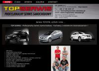 Strona internetowa z Top Serwis