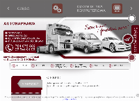 Strona internetowa z AUTONAPRAWA