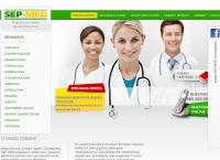 Strona internetowa z Sep-Med