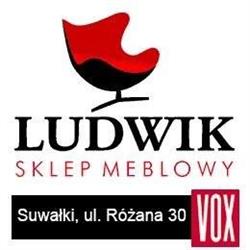 Sklep Meblowy Ludwik Black Red White