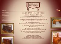 Strona internetowa z Politurowanie Antyków