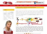 Strona internetowa z BUSOMAT