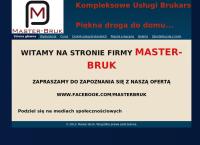 Strona internetowa z Master-Bruk
