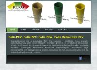 Strona internetowa z Folico Folia Pcv/Pvc Tomasz Nowak