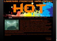 Strona internetowa z Lakiernia Hot