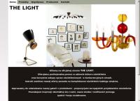 Strona internetowa z The Light