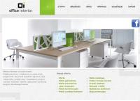 Strona internetowa z Office Interior