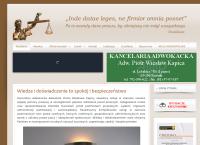 Kancelaria Adwokacka Adwokat Piotr Wiesław Kapica