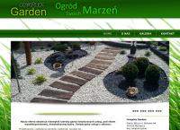 Strona internetowa z Complex Garden