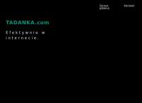 Strona internetowa z TADANKA