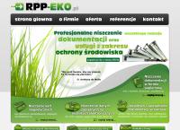 Strona internetowa z Rpp-Eko