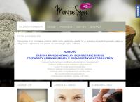 Strona internetowa z Monroe SPA