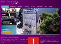 Strona internetowa z Hotel Kamienica Opole