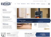 Strona internetowa z Emporium