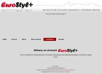 Strona internetowa z Eurostyl+ Spejalistyczne Czyszczenie i Konserwacja Obiektów