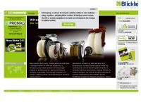 Strona internetowa z Blickle