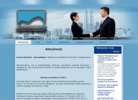 Strona internetowa z Lucas Financial - Accounting Management (Łukasz Pawlak)