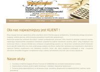 Strona internetowa z Biuro Rachunkowe Katarzyna Nowak
