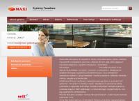 Strona internetowa z Maxi Outdoor System - Pergole, Markizy, Rolety, Żaluzje, Zadaszenia tarasowe Gdańsk