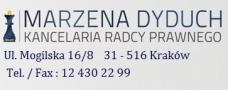 Marzena Dyduch Kancelaria Radcy Prawnego