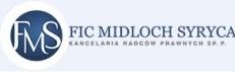 Fic, Syryca Kancelaria Radców Prawnych Sp. P.